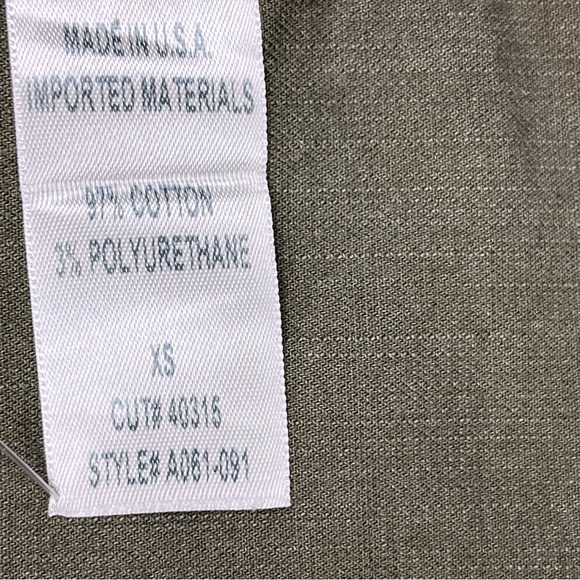 AGOLDE PREMIUM x REVOLVE Stella Utility Shirt Jacket Military In Paradise XS - Picture 12 of 13